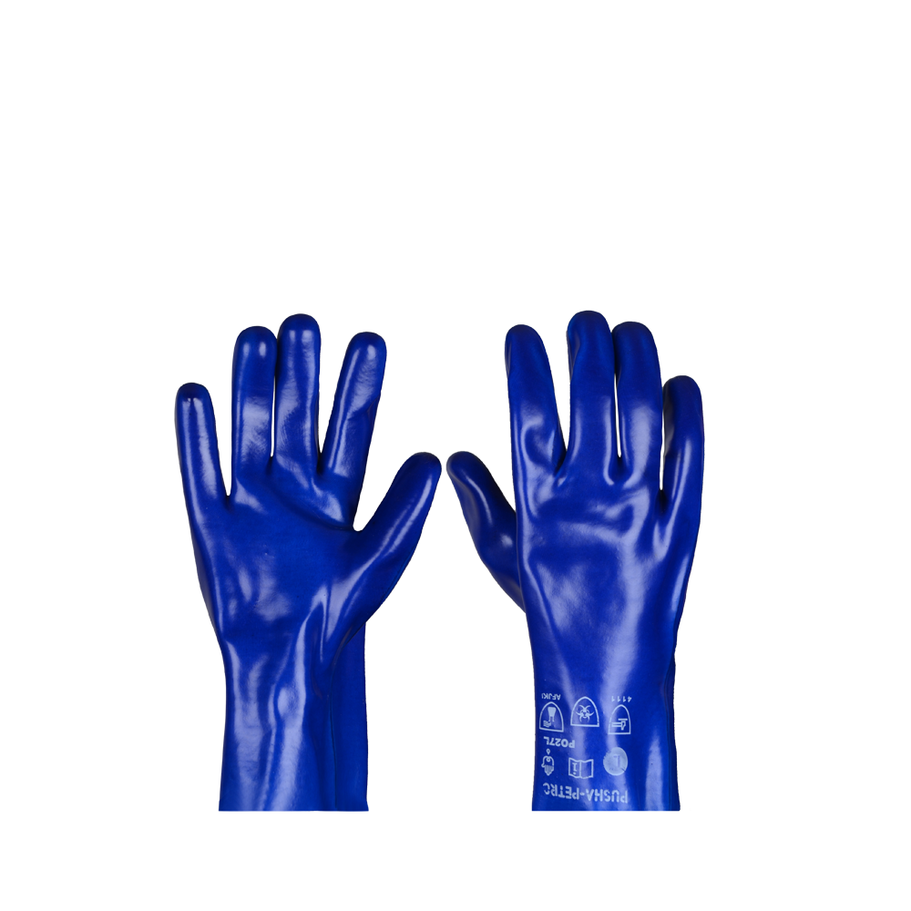 دستکش ایمنی ضد نفت پوشا (ساق کوتاه) Gloves-pusha